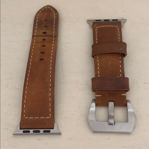 Officine Panerai Apple Watch leather bands